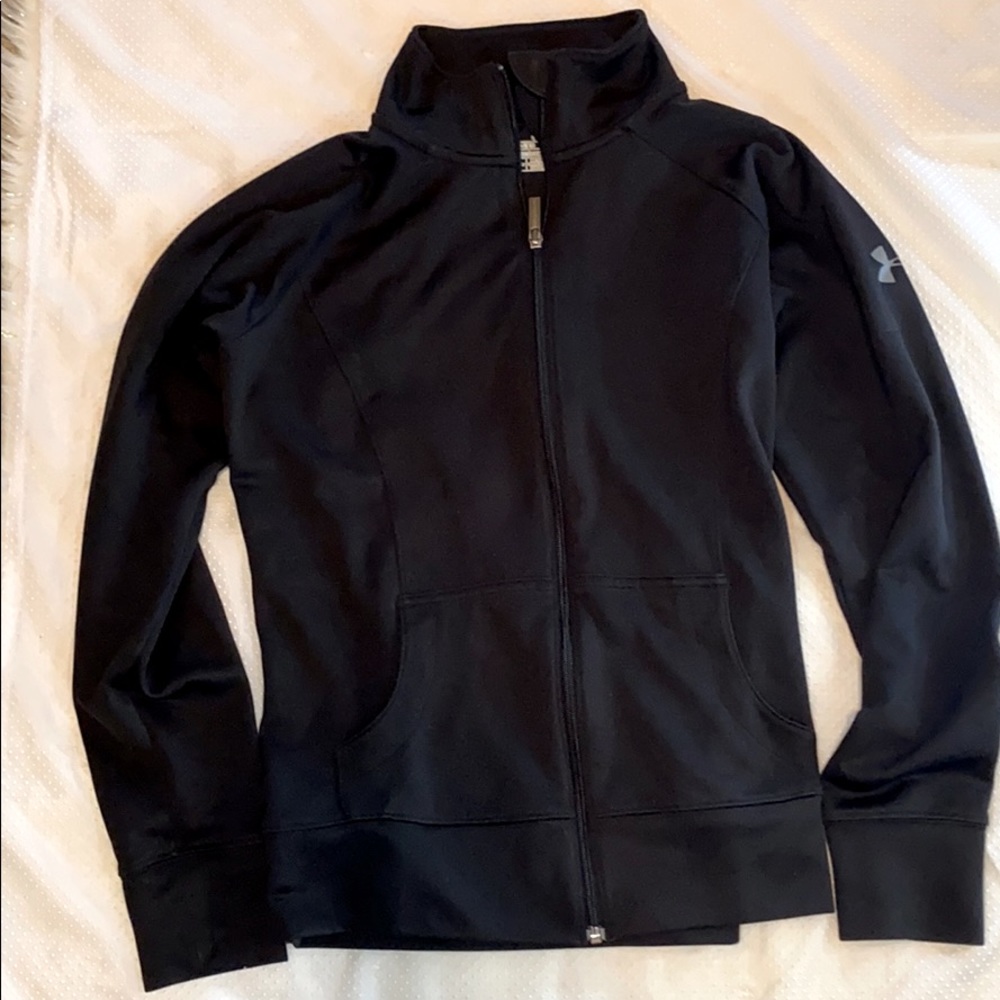 Under Armour Black Zip-Up Jacket